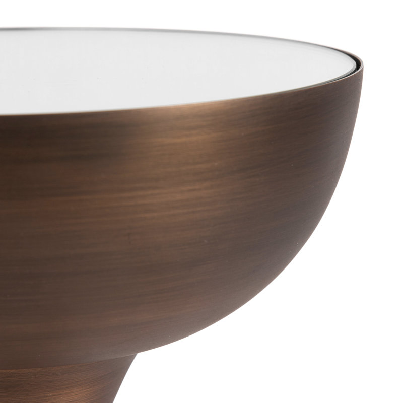 Estaban Tray Top End Table, Bronze