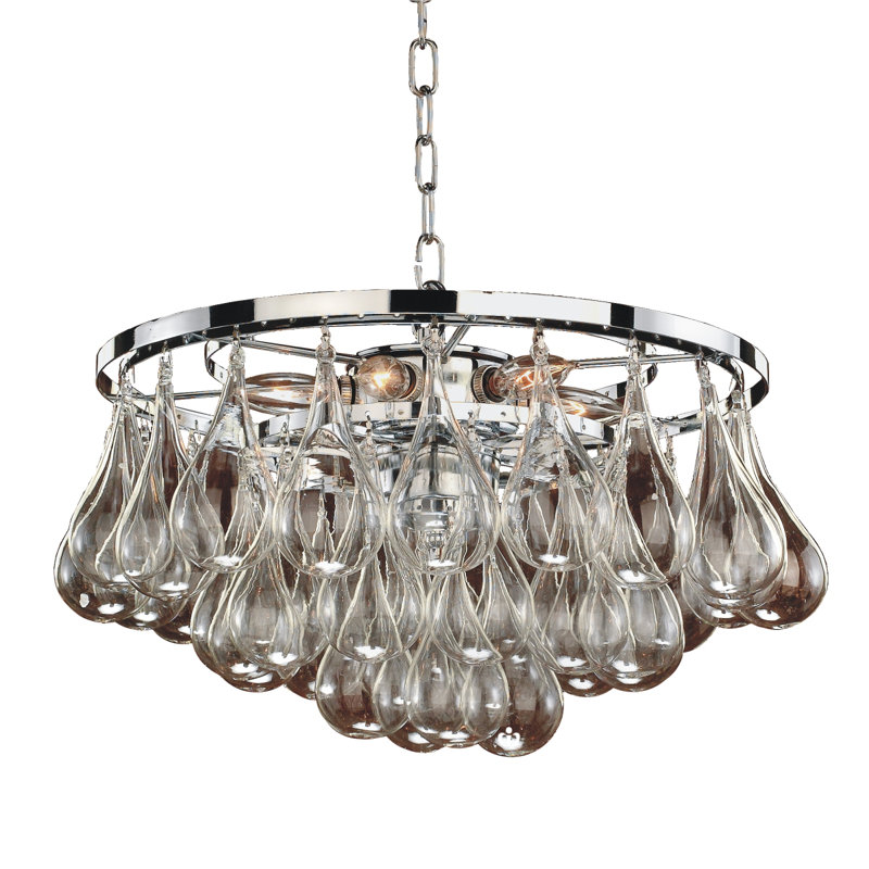 Lustre géométrique à un état/unique 4 lumières Hembree