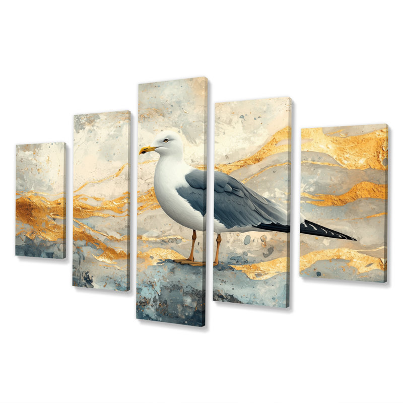 Coastal Seagull The Watchful Gull III - Art - For Living Room Diamond