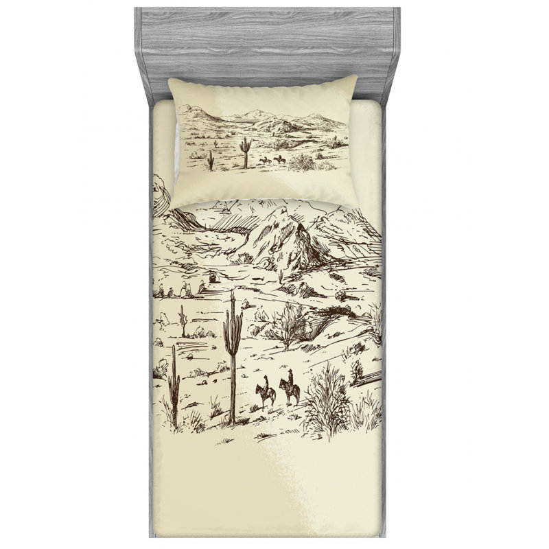 Microfiber Sheet Set, Twin XL Sheet Set with Fitted Sheet