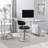 Liloh Modular Glass Writing Desk-815555309