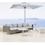 Connect Left Facing Outdoor Wicker Patio Sectional with Cushions