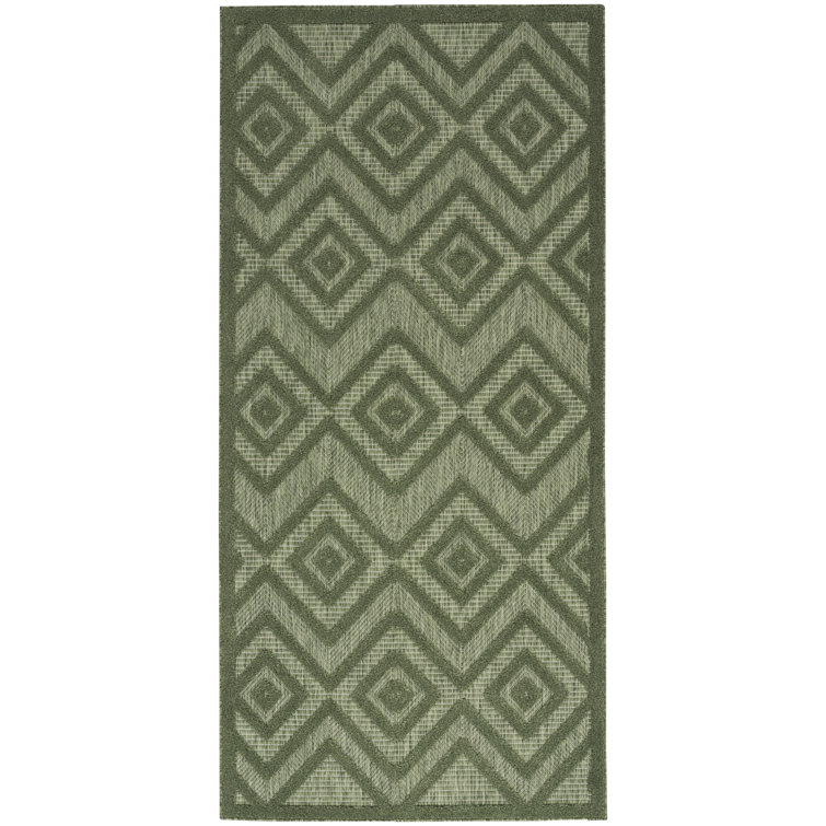Konstantia Geometric Indoor/Outdoor Area Rug