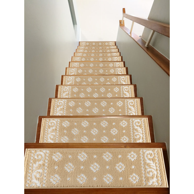 Tapis d'escalier, Beige