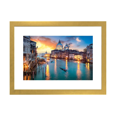 "Grand canal I" par Jan Becke-reproduction de photo