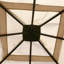 Auvent de remplacement pour abri de jardin