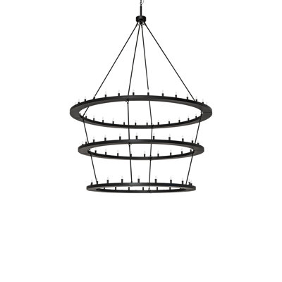 Lustre à plusieurs niveaux 76 lumières Loxley