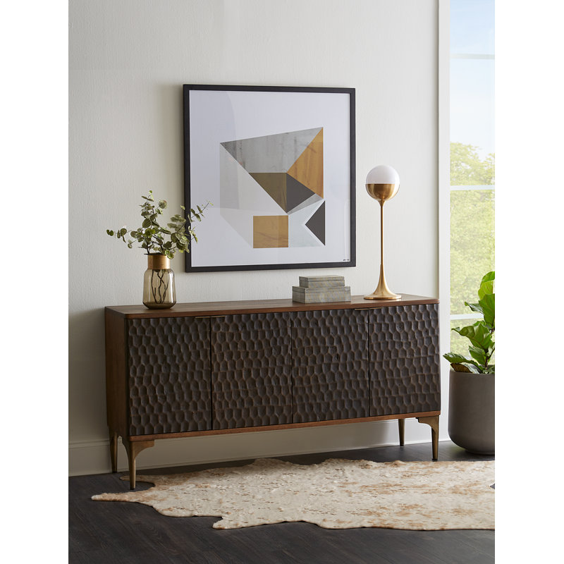 Haigh 66'' W Solid Wood Sideboard