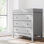 Commode 3 tiroirs avec plateau à langer Noah