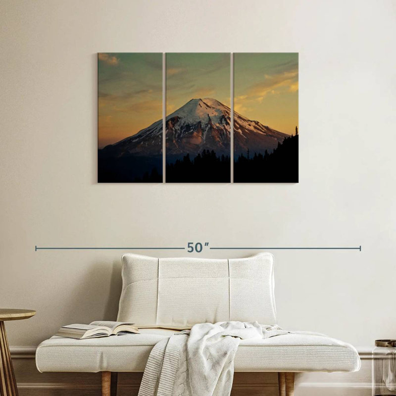 Alvord Dusky Saint Helens Mountain, 24" H x 38" W