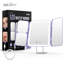 Portable Rectangle LED Lighted Makeup Shaving Mirror-206613162