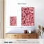 Bouquet de roses roses - impression sur toile tendue-1651230581