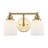 Lauder Iron/Frosted Glass Farmhouse Cottage LED Vanity Light-1981464512-1985817738