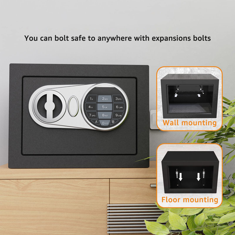 Security Safe Lock, Black