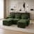Green+3Seat+2Ottoman
