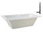 Baignoire de trempage en acrylique 60 po x 32 po, drain inclus-97541416