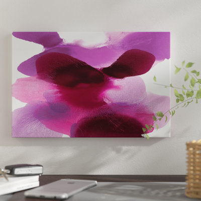 « magenta dérivant », impression sur toile