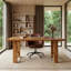 Solid Wood Computer Desk