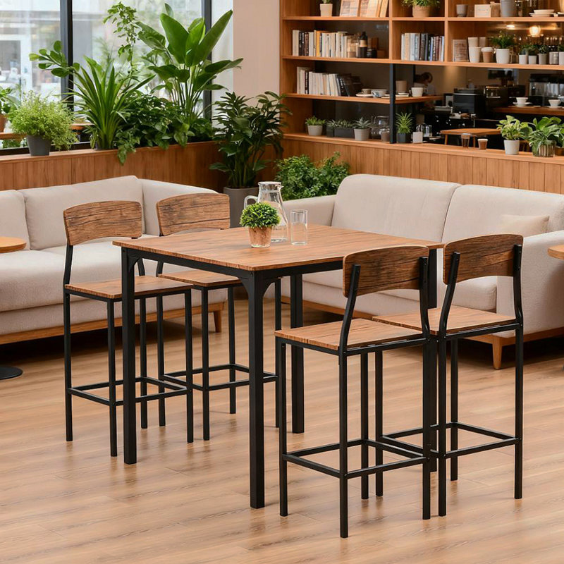 5-Piece Counter Height Bar Table
