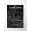 Guangzhou City Map - No Frame Print-855866028