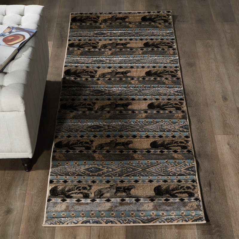 Shipe Geometric Indoor Rug, Runner 2'8" x 8'1"