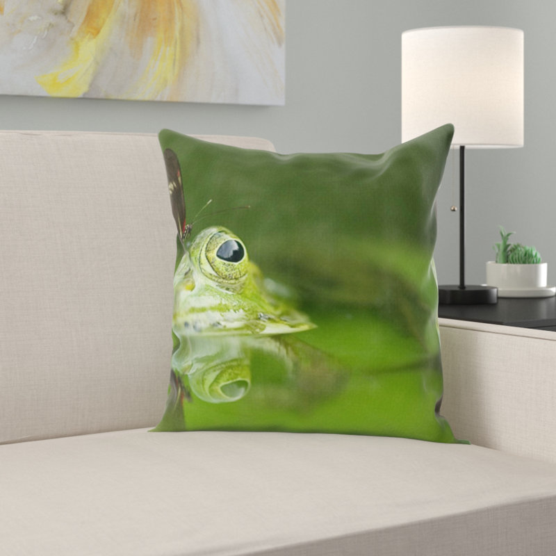 Microsuede Throw Pillow
