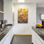 «Yellow 2» par Noemi Ibarz, art mural en verre acrylique-123590833