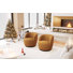 Fauteuil demi-tonneau pivotant Nen Boucle