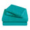 Ensemble de draps en satin de coton peigné de qualité supérieure à densité du tissage de 300 fils