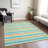 Lovell Washable Striped Indoor / Outdoor Rug-740800358