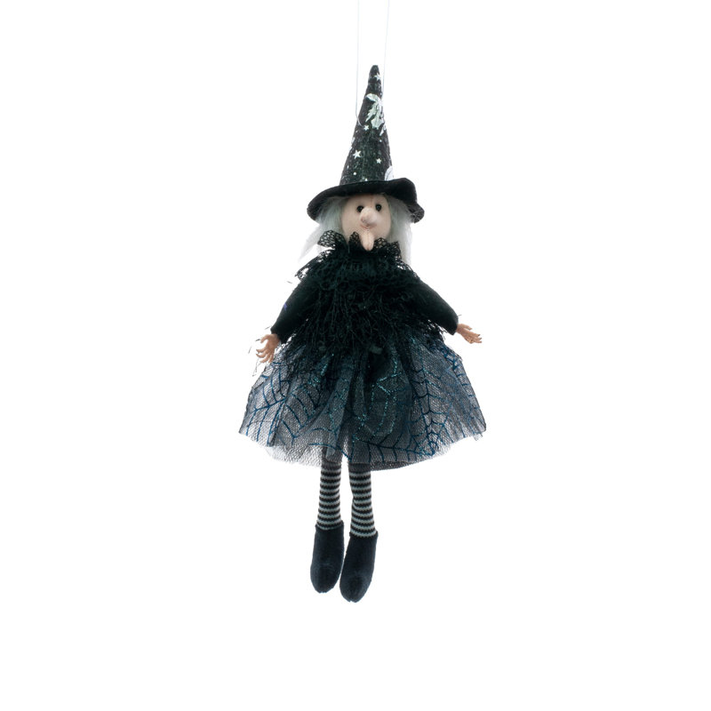 «Happy Witch» noire (lot de 4)