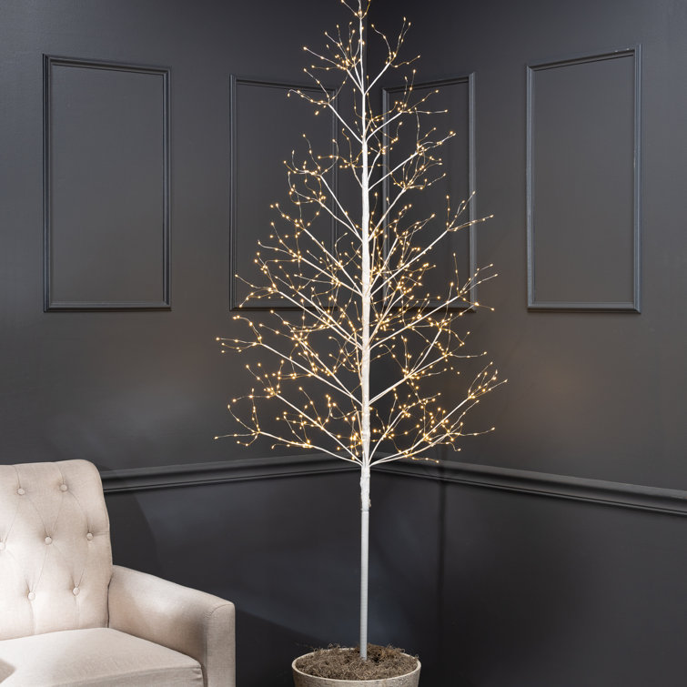 84" Artificial Christmas Tree with Clear Lights