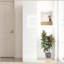 Armoire de rangement pour garde-manger avec portes, tablettes et tiroirs