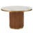 Wilbourn Round Faux Marble Top Dining Table