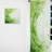 Green White Sage Spirals - Modern Curtain - Velvet Room Darkening - 1 Panel-107610218