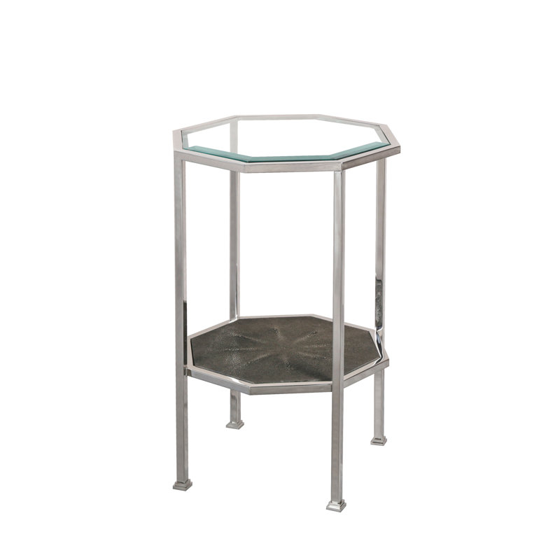 Andrew Martin Glass End Table
