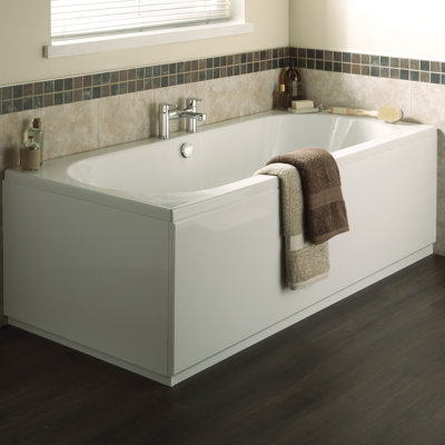 1800mm x 800mm Soaking Acrylic Bathtub