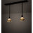 Toua 2 - Light Mahogany Bronze Shaded Pendant