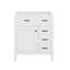 Meuble-lavabo 30 po sans lavabo, meuble-lavabo autoportant moderne avec 3 tiroirs-1021595580
