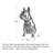 Creative Electroplated Resin Dog Figurine