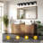 Vanity Light (6-Light), (3000K/3500K/4500K/5000K/6000K, Dimmable), Eye Protection LED Bathroom Light Fixture, Modern Wall Light Over Mirror With Clear Glass Shade-266772073