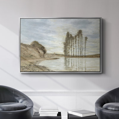 Vintage Landscape -CCCXLV Framed Gallery Wrapped Canvas