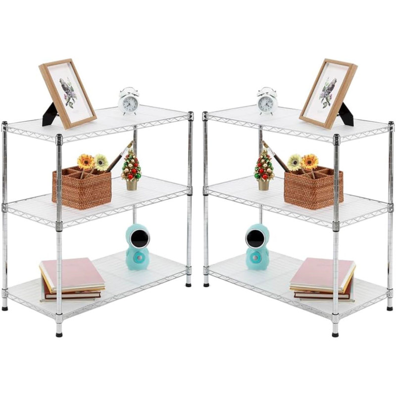 Rayonnage à 3 tablettes Rona, Chrome