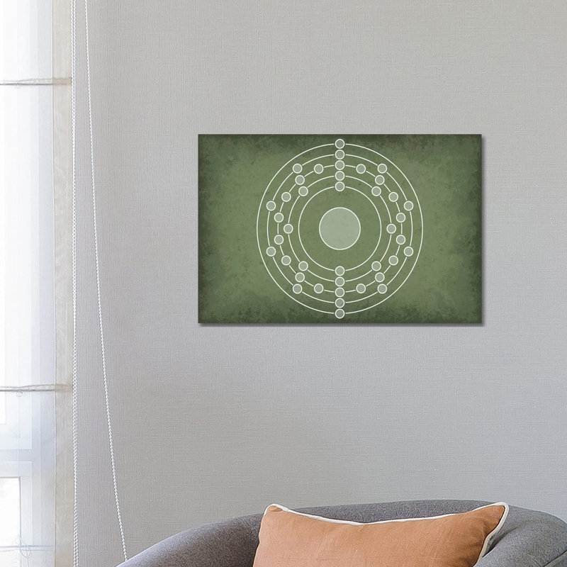 Electron Shell - Wrapped Canvas Print, 66.04 cm H x 45.72 cm W x 3.175 cm D