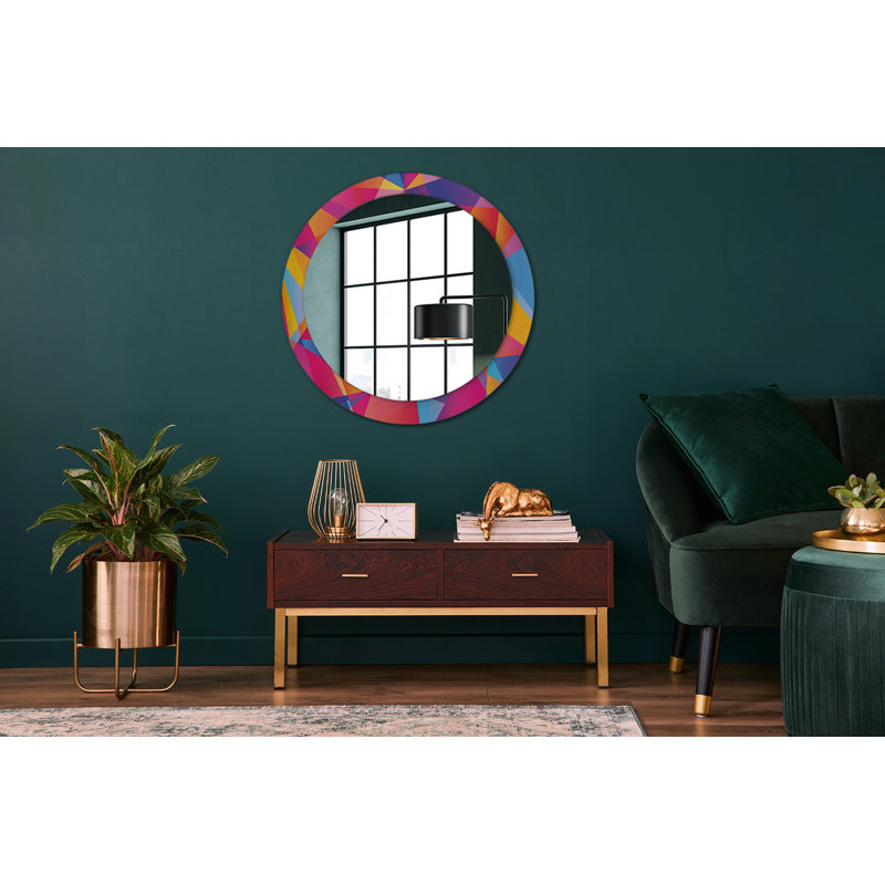 Huldar Glass Flat Wall Mirror