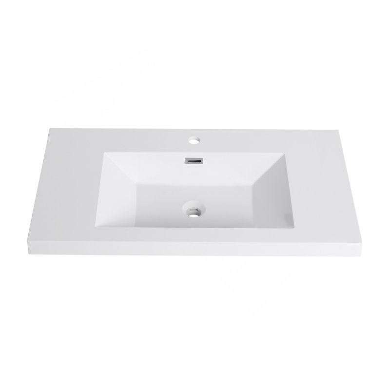 36" Bathroom  Resin Sink