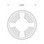 Flare LED Quad-Directional Well Light