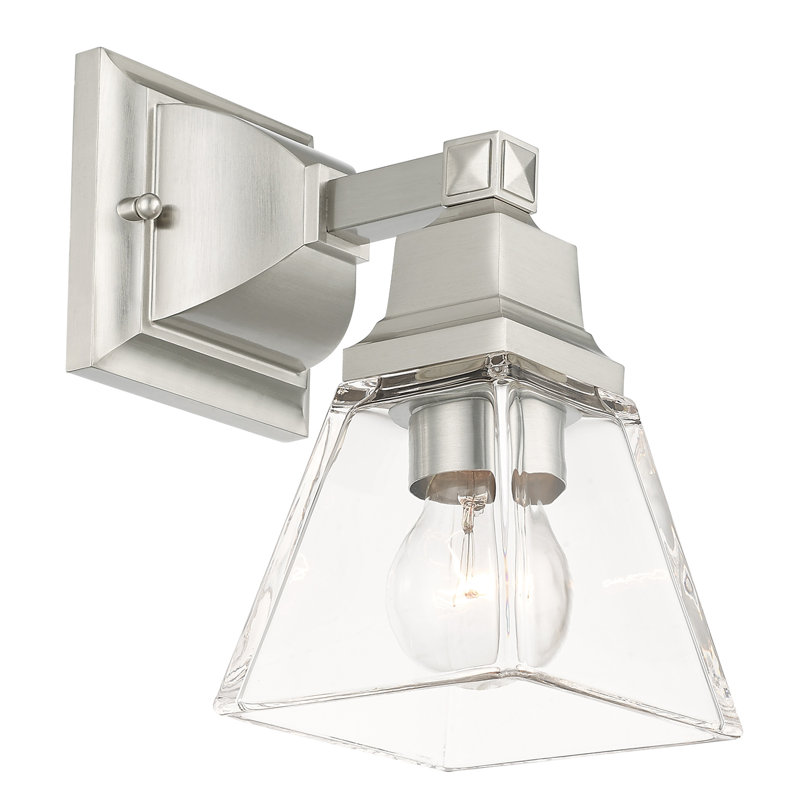 Anfrenee Dimmable Bath Sconce, Brushed Nickel