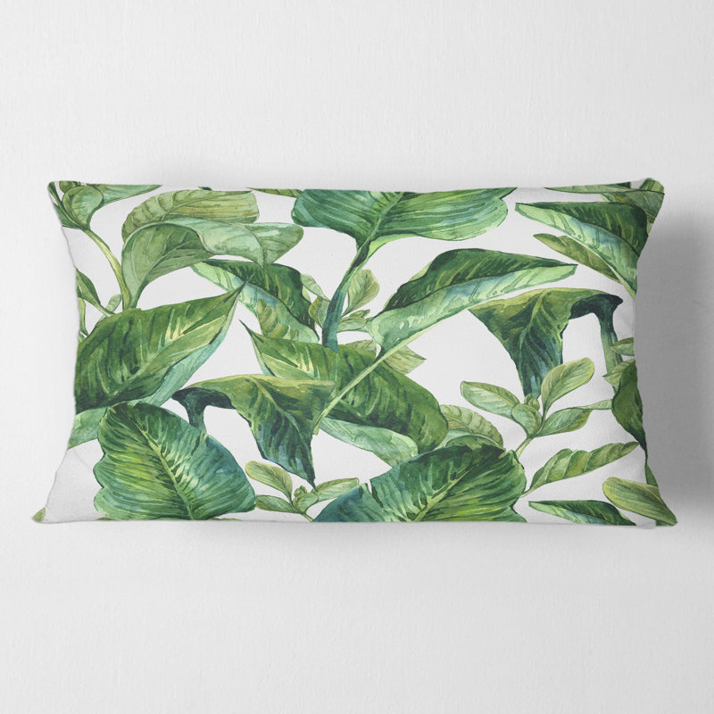 Floral Throw Pillow