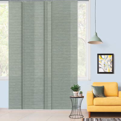 Sharmaine Artfully Spun Semi-Sheer Vertical Blind